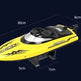 Remote Control Water Summer Toys 24g Competitive Boat Light Speed 25km High Speed Speedboat - EX-STOCK Canada