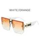 Retro Big Square Rim Glasses Rimless Fashion Sunglasses - EX-STOCK CANADA