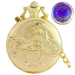 Retro LED Motorcycle Design Pendant Quartz Clock - EX-STOCK CANADA