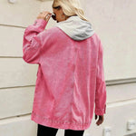 Retro Loose Denim Jacket Top For Women - EX-STOCK Canada