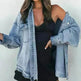Retro Outer Long-sleeves Top For Women - EX-STOCK CANADA
