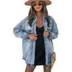 Retro Outer Long-sleeves Top For Women - EX-STOCK CANADA