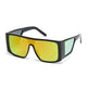Retro Sunglasses Integrated With Multiple Mirror Surfaces - EX-STOCK Canada