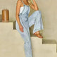 Retro Washed Raw Hem Wide Legs Jumpsuit For Women - EX-STOCK CANADA