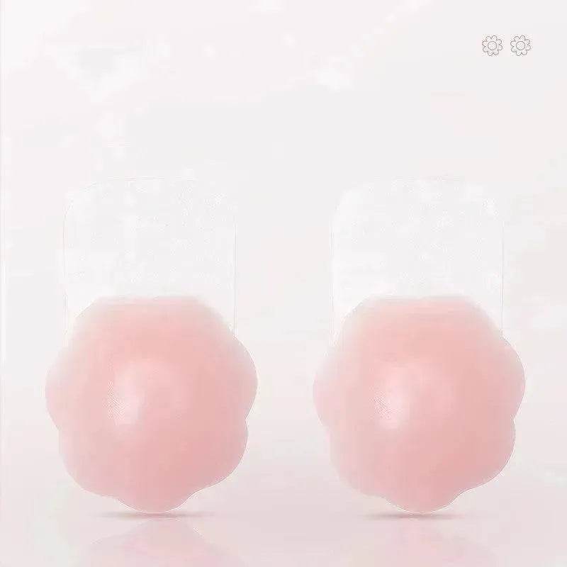 Reusable Self Adhesive Silicone Lift Up Breast Nipple Cover Bra Pad Invisible Breast Petals For Party Dress - EX-STOCK Canada