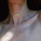 Rhinestone Clavicle Chain Simple Temperament Exquisite Diamond Women Necklace - EX-STOCK CANADA
