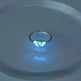 Ring Halloween Light Blue Double Heart-shaped Micro-inlaid Zircon Ring - EX-STOCK CANADA