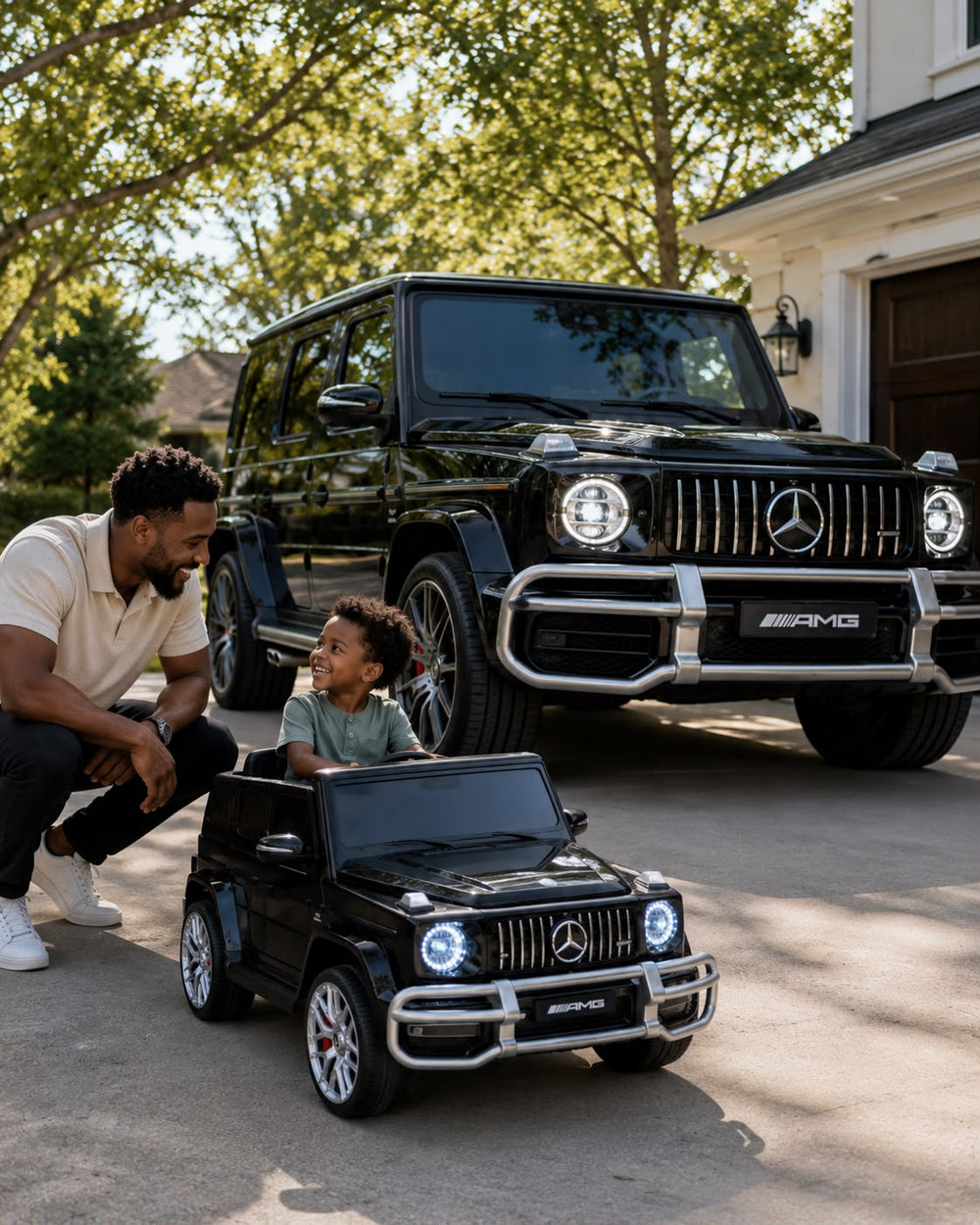 2026 24V Mercedes Benz AMG G63 G Wagon DELUXE 2 Seater Kids Ride On Car With Remote Control 