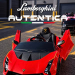 2026 Lamborghini Auténtica Kids Ride On Car with Remote Control 