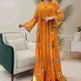 Robe Gown Women's Dress Middle East Dubai Belt - EX-STOCK CANADA