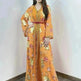Robe Gown Women's Dress Middle East Dubai Belt - EX-STOCK CANADA