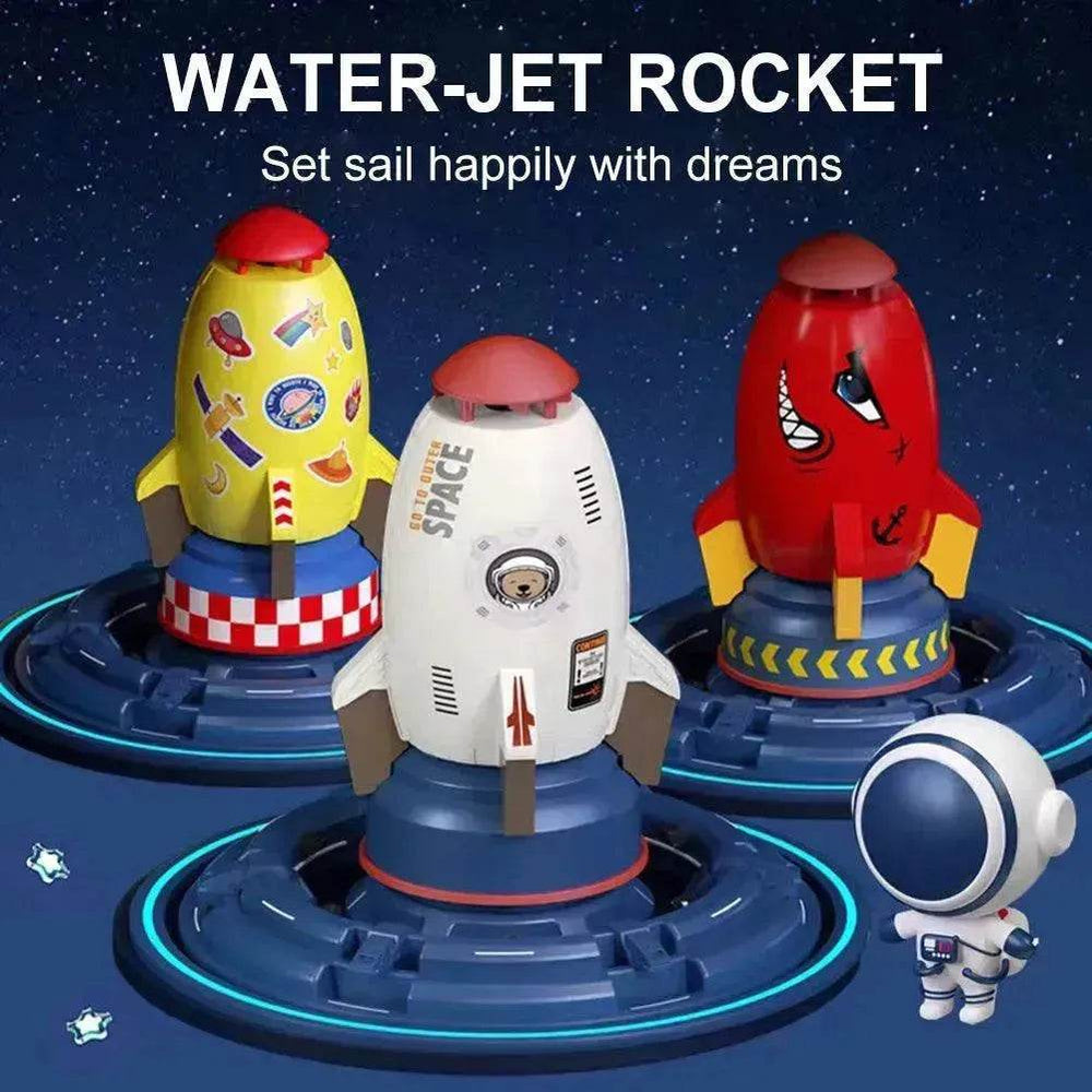 Rocket Launcher Toys Outdoor Rocket Water Pressure Lift Sprinkler Toy Fun Interaction In Garden Lawn Water Spray Toys For Kids Summer Gadgets - EX-STOCK Canada