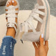 Roman Style Summer Women's Wedge Platform Chunky Sandals for Women - EX-STOCK Canada