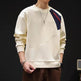 Round Neck Sweater Men's Spring Leisure Bottoming Shirt - EX-STOCK Canada