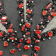 Ruby Beaded Low-cut See-through Dress - EX-STOCK CANADA