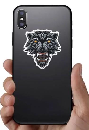 Car Sticker - Demon Wolf - EX-STOCK Canada