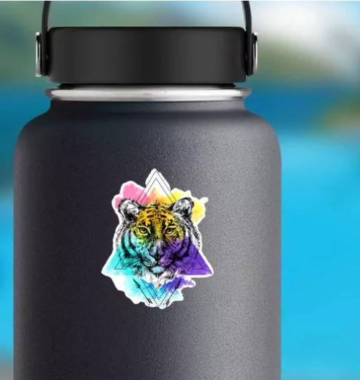 Car Sticker - Boho Tiger - EX-STOCK Canada