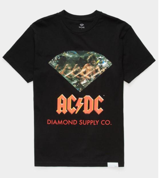 Diamond AC/DC - T-shirt da uomo - EX-STOCK Canada