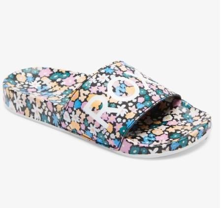 Roxy Slippy Printed - Girls Slide Sandal - EX-STOCK Canada