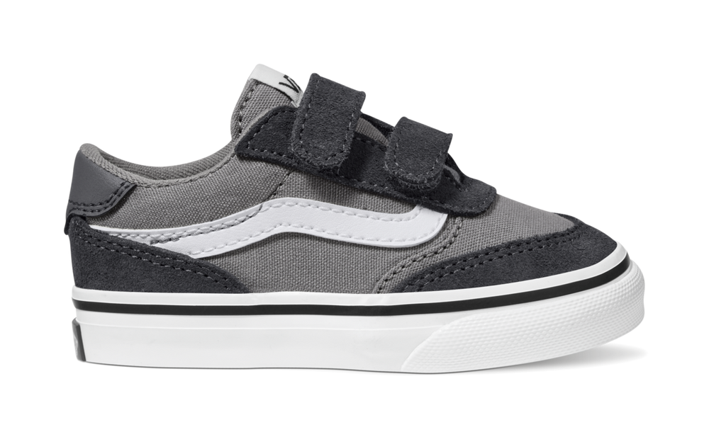 Vans Brooklyn LS V - Zapatillas de skate para niños pequeños EX-STOCK Canada