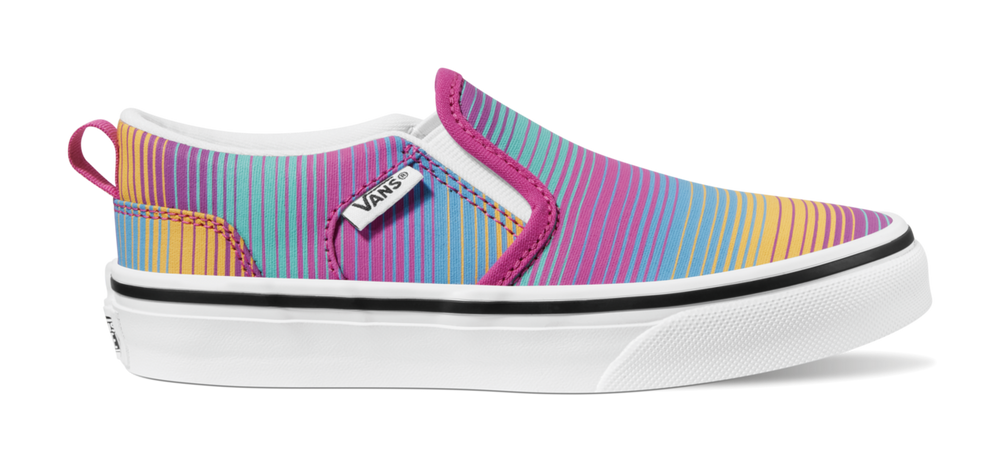 Vans Asher - Scarpe Slip On per Bambini - EX-STOCK Canada