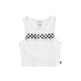 Vans Check Wash - Womens Cropped Tank - EX-STOCK Canada