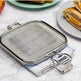 Sandwich BBQ Grill Sandwich Oven Food Bread Stainless Steel Barbecue Net BBQ Grill Breakfast Baking Tool - EX-STOCK Canada