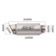 SC PROJECT Motorcycle Vehicle Modified Exhaust Pipe - EX-STOCK Canada
