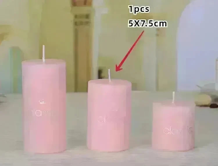 Scented Candle Classic Column Birthday Romantic - EX-STOCK CANADA