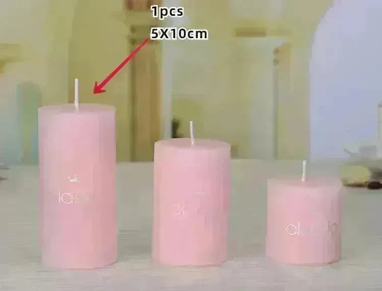 Scented Candle Classic Column Birthday Romantic - EX-STOCK CANADA