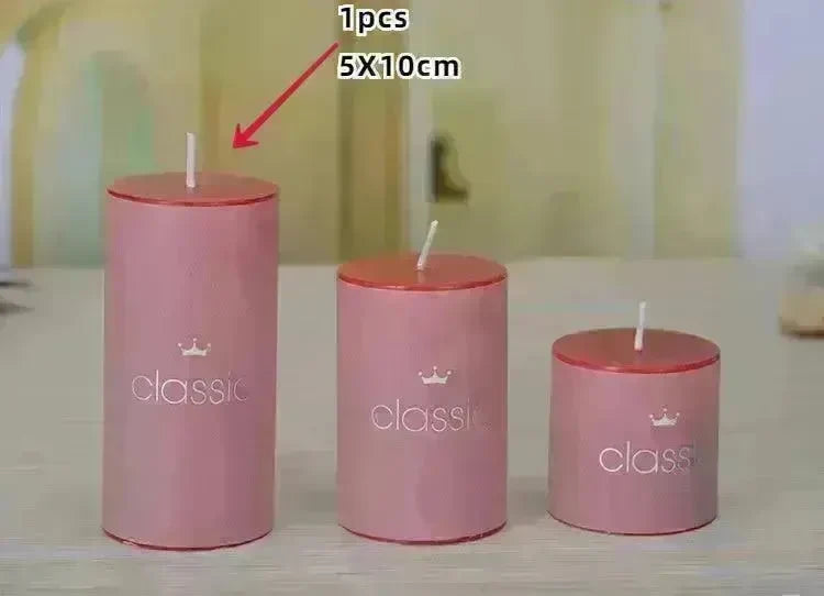 Scented Candle Classic Column Birthday Romantic - EX-STOCK CANADA
