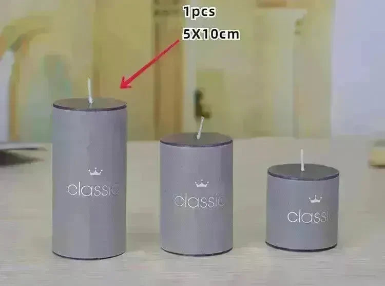 Scented Candle Classic Column Birthday Romantic - EX-STOCK CANADA