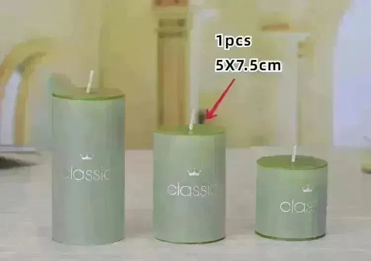 Scented Candle Classic Column Birthday Romantic - EX-STOCK CANADA