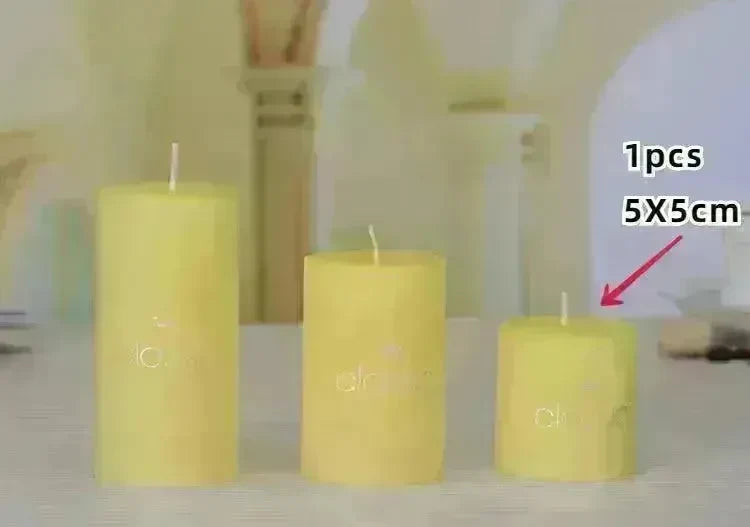 Scented Candle Classic Column Birthday Romantic - EX-STOCK CANADA