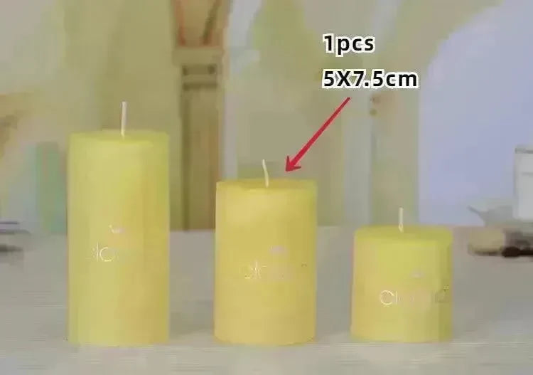 Scented Candle Classic Column Birthday Romantic - EX-STOCK CANADA