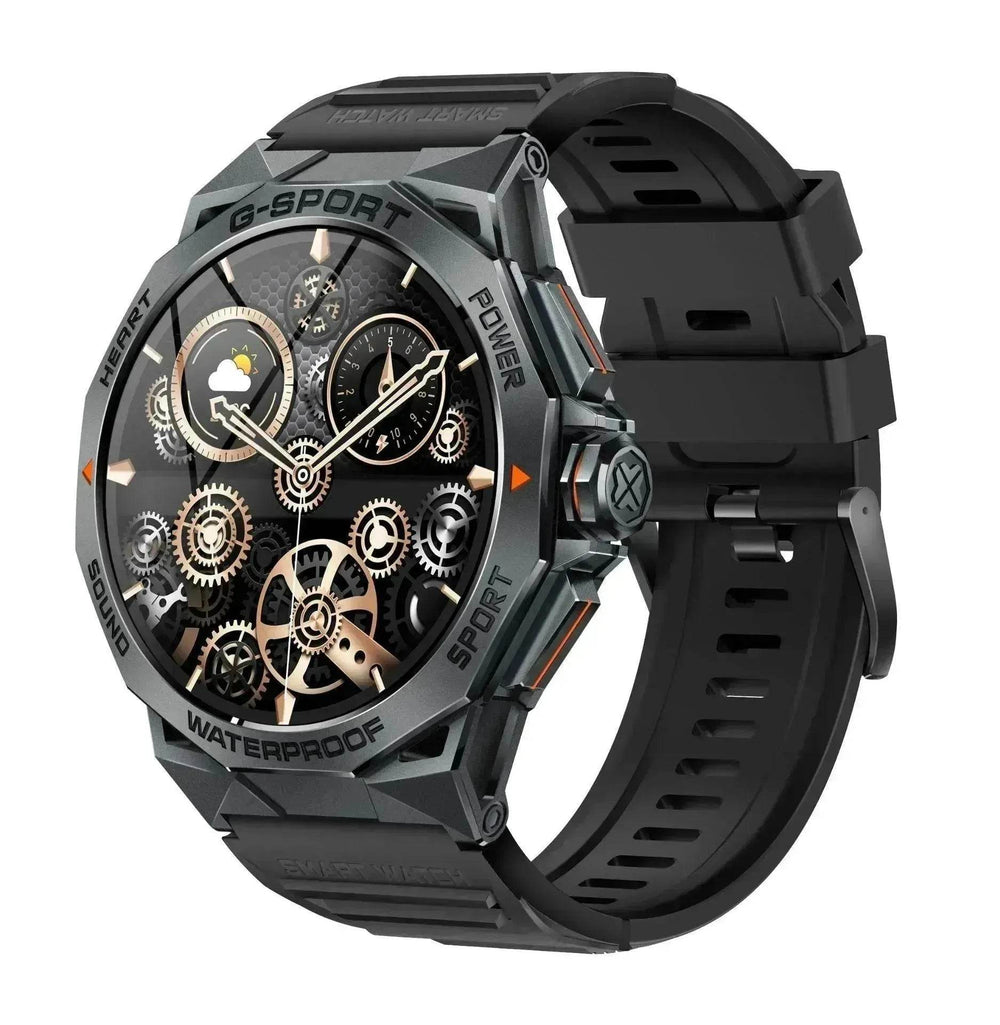 Screen Bluetooth Calling Weather Heart Rate Blood Oxygen Monitoring Smart Watch - EX-STOCK Canada