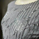 Sequin Tassels Slim-fit Dress Arab Dress - EX-STOCK CANADA