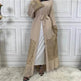 Sequined Embroidered Outerwear Robe Turkey Arab Dubai Middle East Women's Chiffon Cardigan Abaya Dress - EX-STOCK Canada