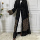 Sequined Embroidered Outerwear Robe Turkey Arab Dubai Middle East Women's Chiffon Cardigan Abaya Dress - EX-STOCK Canada