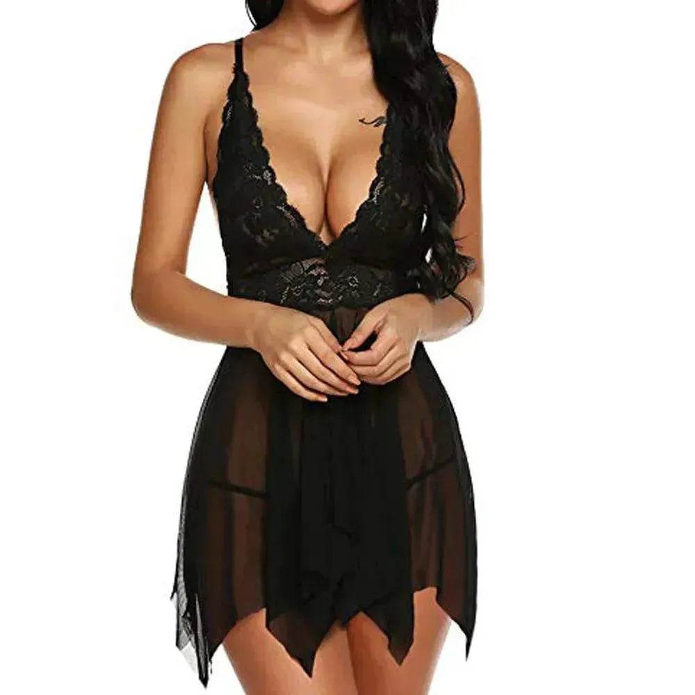 Charming Lace Mesh Charming Lingerie - EX-STOCK Canada