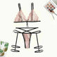 Sexy Lingerie Lace Hollow Sexy Lingerie Leg Straps Set - EX-STOCK CANADA