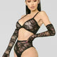 Sexy lingerie lace nightdress - EX-STOCK CANADA