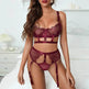 Charming Lingerie Set Eyelashes Lace - EX-STOCK Canada
