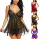 Sexy Lingerie Sexy Lingerie Front Slit Nightdress - EX-STOCK CANADA