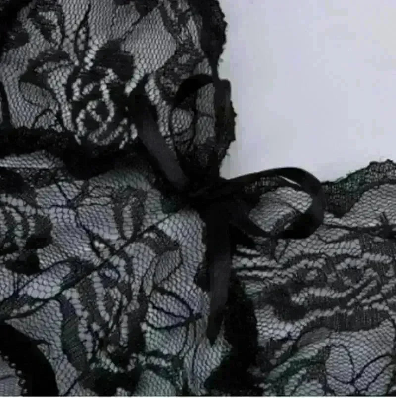 Sexy Lingerie Sexy Lingerie Front Slit Nightdress - EX-STOCK CANADA