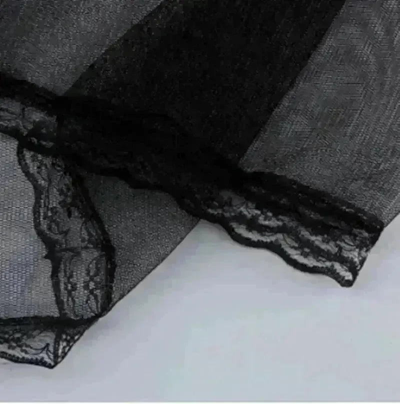 Sexy Lingerie Sexy Lingerie Front Slit Nightdress - EX-STOCK CANADA