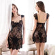 Charming lingerie transparent lace nightdress - EX-STOCK Canada