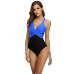 Sexy Solid color One Piece Swimsuit Women Swimwear Bodysuit Swimsuit Female Push Up Monokini High Waist Bathing Suits Beach Wear - EX-STOCK CANADA