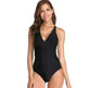 Sexy Solid color One Piece Swimsuit Women Swimwear Bodysuit Swimsuit Female Push Up Monokini High Waist Bathing Suits Beach Wear - EX-STOCK CANADA