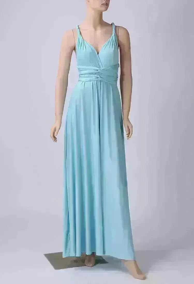 Sexy Stunning Multi-rope Bandage 14 Color Dress Long Dress Gown - EX-STOCK CANADA